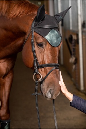 Technical Horse Ear Bonnets DUSTY GREEN - Short Version