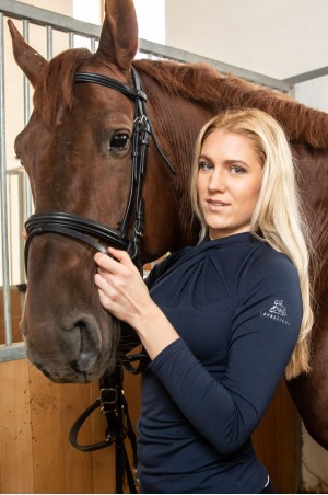 Riding Top CASUAL CHIC - Long Sleeve, Equestrian Apparel