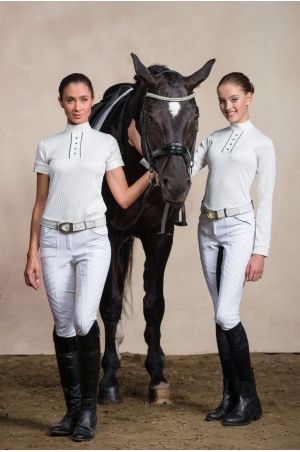 Riding Show Shirt FATALITY - Short Sleeve, Technical Equestrian Apparel