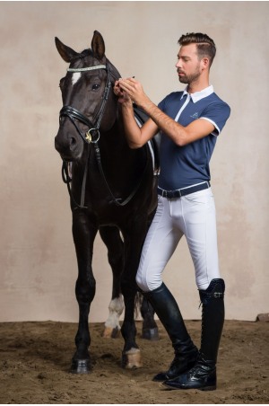 Riding Show Shirt GENTLEMAN - Short Sleeve, Technical Equestrian Apparel