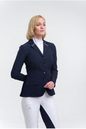 Riding Show Jacket ROSE GOLD PURITY - Softshell, Technical Equestrian Show Apparel