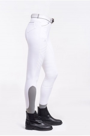 Pantalon de concours ROYAL SPORT-Fond intégral silicone,Tenue de compétition équestre