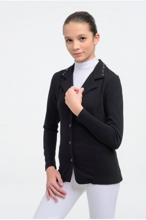 Riding Show Jacket  CRYSTAL KIDS - SECOND SKIN TECHNOLOGY, Softshell, Technical Equestrian Apparel