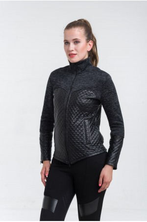 Knitted Riding Jacket with Waterproof Inserts - CAPITAL, Technical Equestrian Apparel