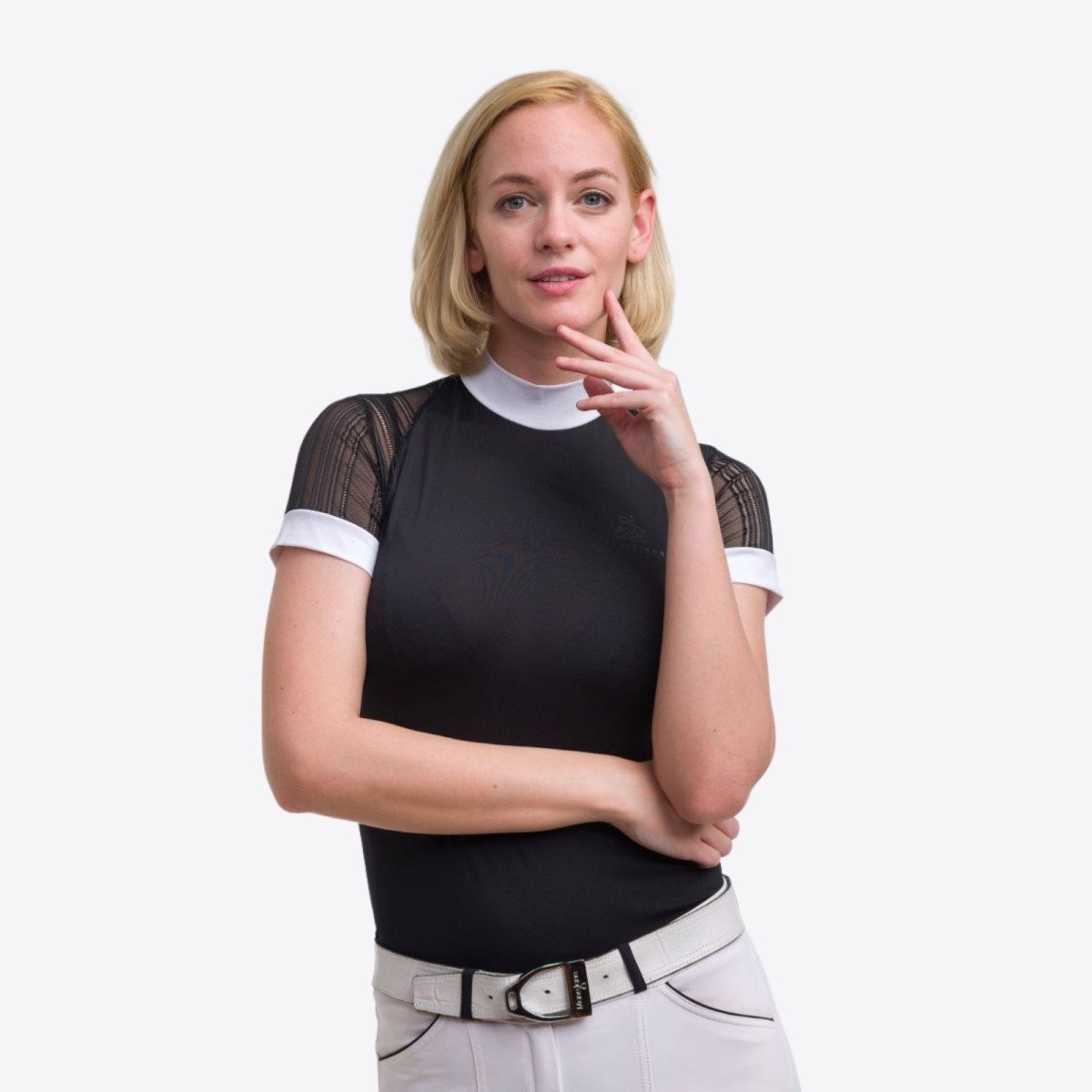 Cavalliera - Riding Show Shirt CONTESSA - short sleeve