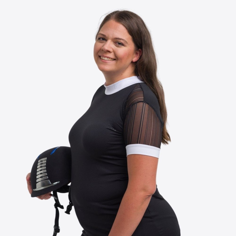 Cavalliera - Riding Show Shirt CONTESSA - short sleeve