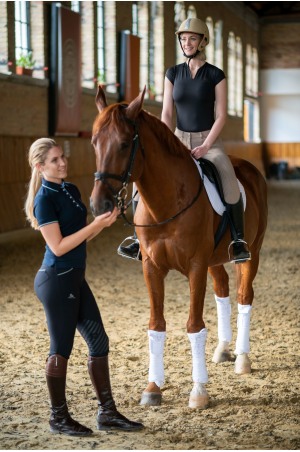 High Performance Riding Top ROSE GOLD - Short Sleeve, Technical Equestrian Apparel
