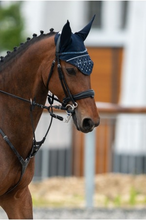 Technical Horse Ear Bonnets CRYSTAL BITS - Short Version, Horse EquipMANt