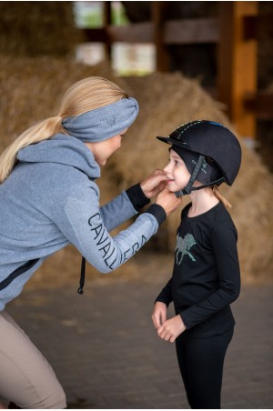 Chapeau d'équitation haute performance PONYTAIL KIDS-Accessoires d'équitation
