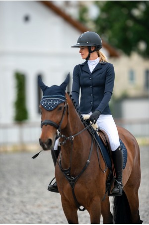 520-101110 Riding Show Jacket  CRYSTAL - SECOND SKIN TECHNOLOGY, Softshell, Technical Equestrian Show Apparel