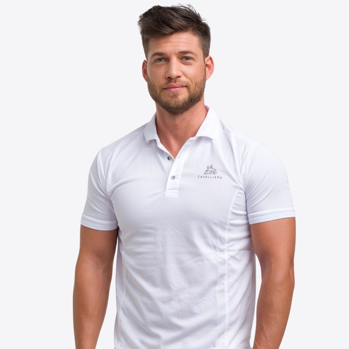 Cavalliera Riding Show Polo Shirt CAPITAL MAN for Equestrian Men