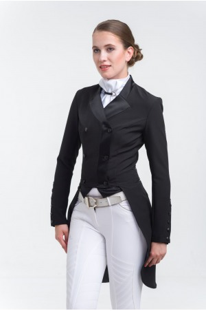 520-103120 Dressage Tailcoat MODERN CLASS - SECOND SKIN TECHNOLOGY, Softshell, Technical Equestrian Show Apparel