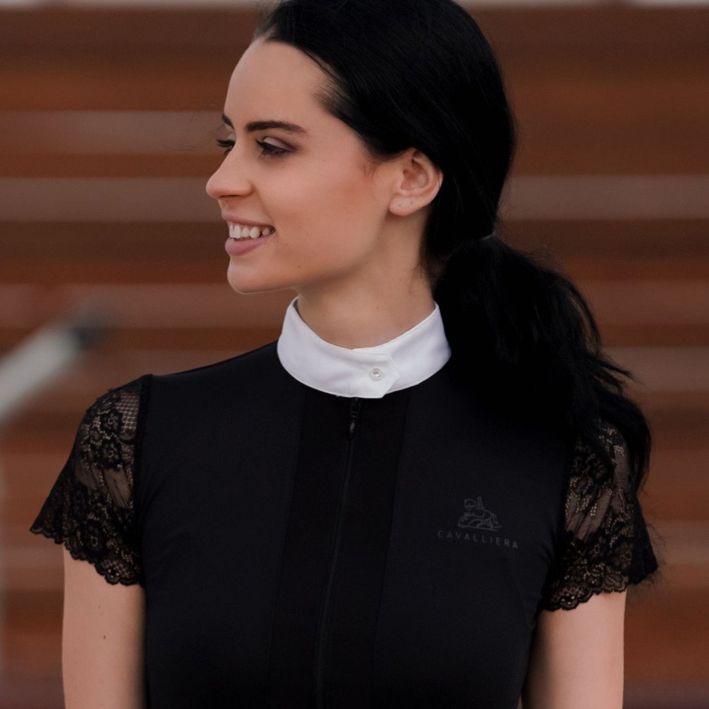 Cavalliera - Riding Show Shirt ANGEL - short sleeve