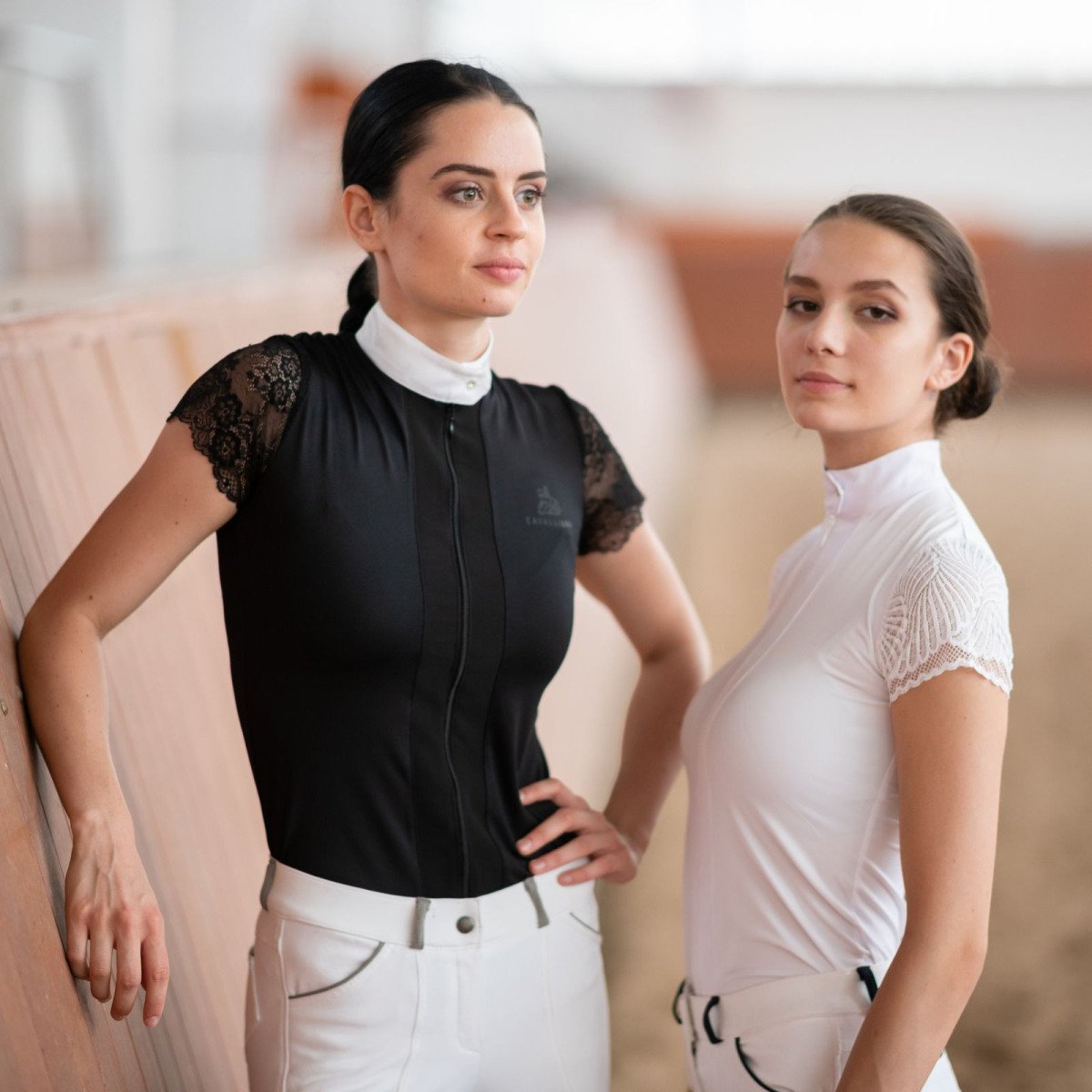 Cavalliera - Riding Show Shirt ANGEL - short sleeve