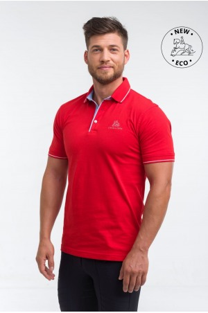 Funktional Reitt Poloshirt mit Baumwollebasis - LONDON MAN, Reitbekleidung