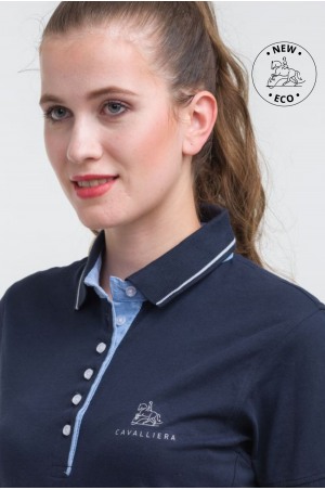 Funktional Reit Poloshirt mit Baumwollebasis - LONDON, Reitbekleidung
