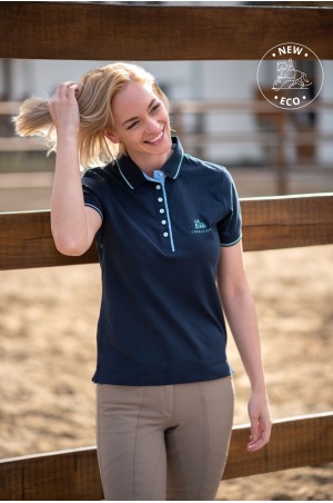 Cotton Based Functional Riding Polo - LONDON, Equestrian Apparel