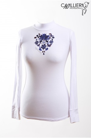 Cavalliera Professional FLOWERBOMB Long Sleeve Show Shirt