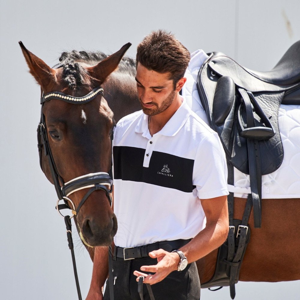 Cavalliera Riding Show Shirt Men LOGAN short Equestrian Apparel