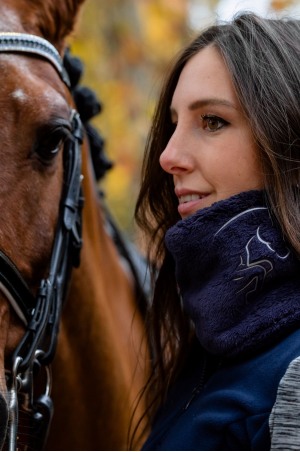 521-105040 Cosy Riding Infinity Scarf SHOW JUMPING, Equestrian Apparel