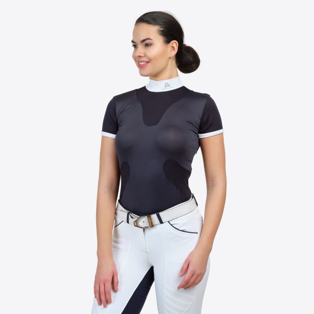 Reiten Turniershirt HIGH STYLE - Kurzarm - Cavalliera