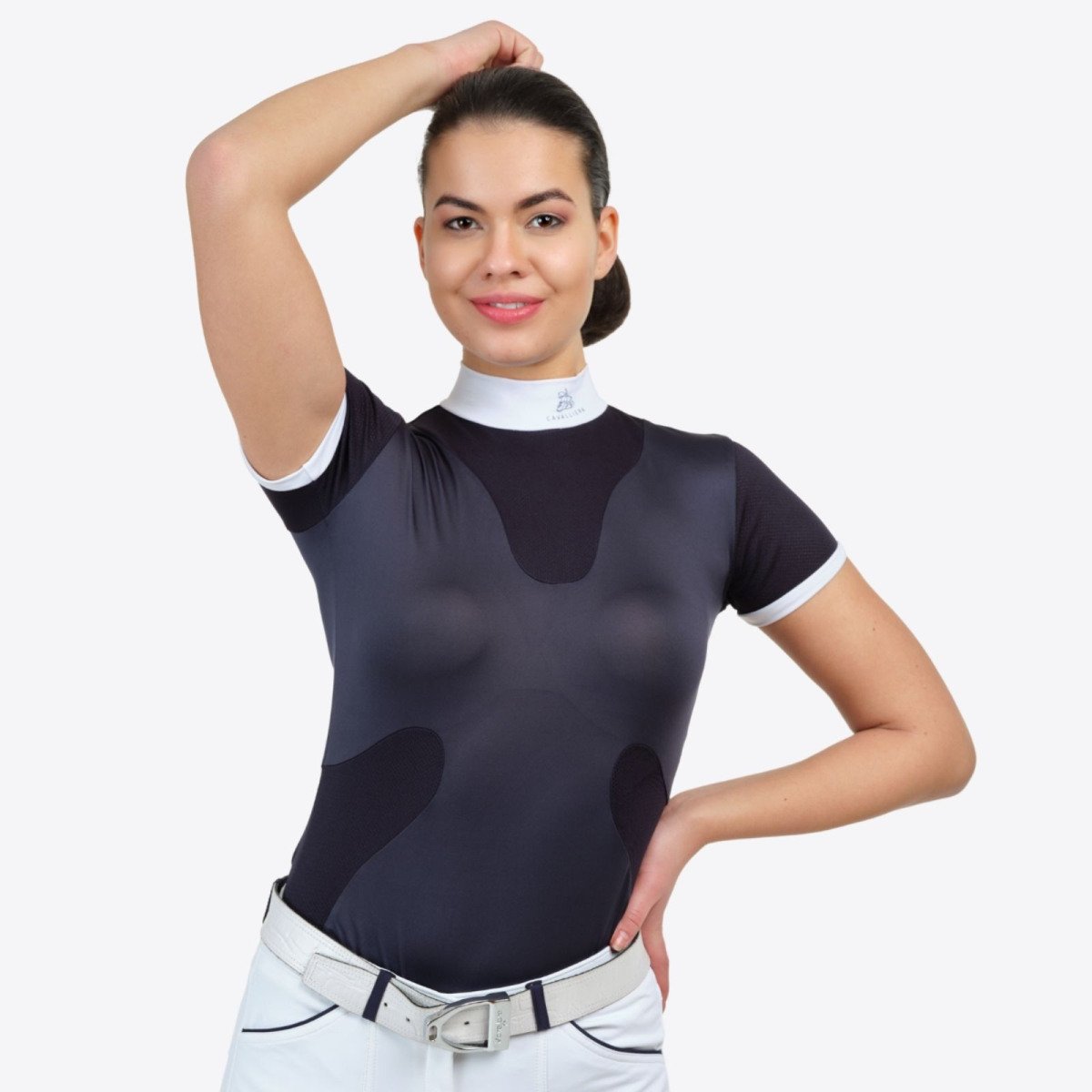 Reiten Turniershirt HIGH STYLE - Kurzarm - Cavalliera
