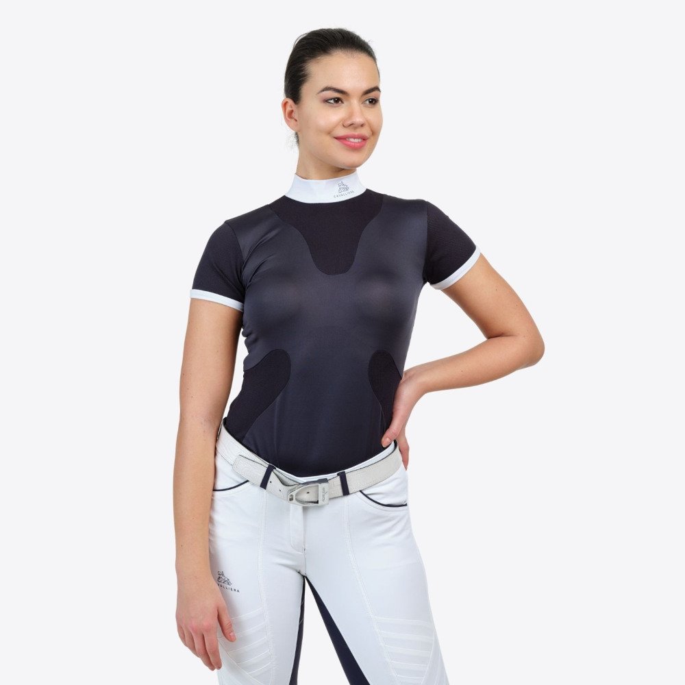 Riding Show Shirt HIGH STYLE - Short Sleeve - Cavalliera