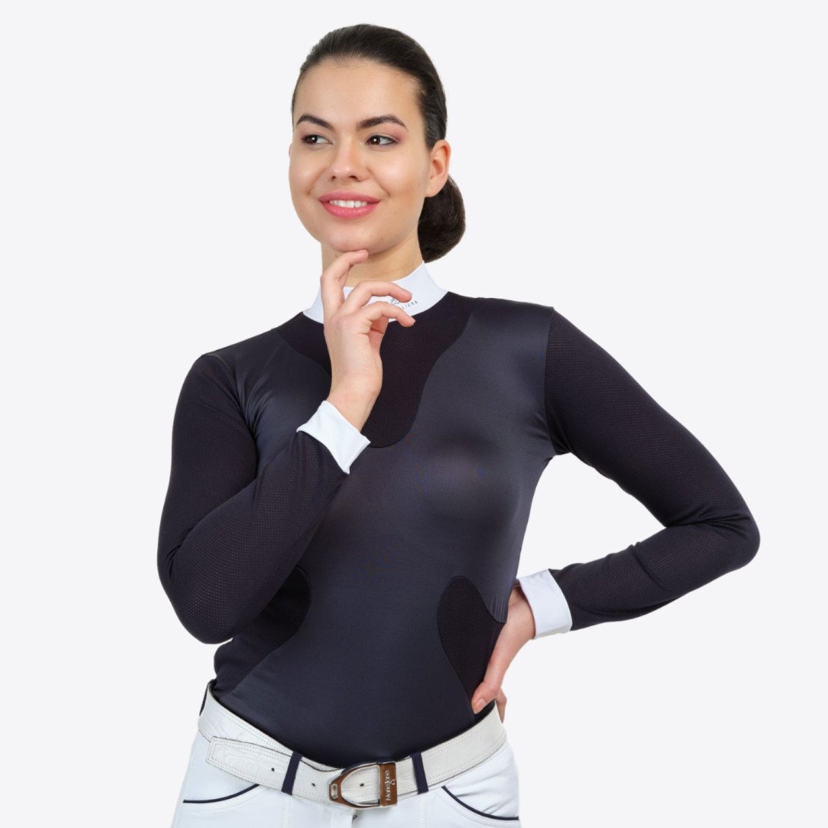 Reiten Turniershirt HIGH STYLE - Langarm - Cavalliera