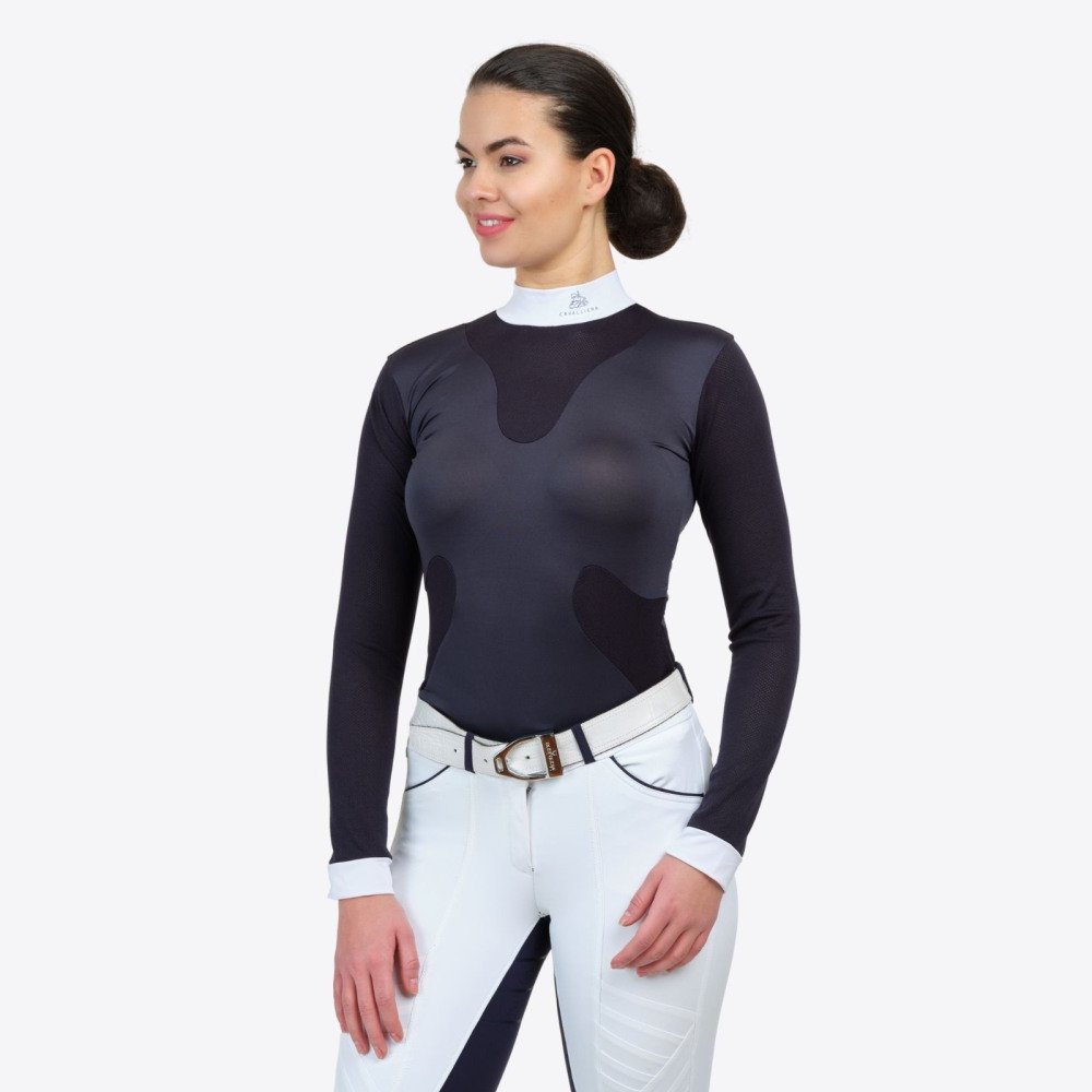 Cavalliera Riding Show Shirt HIGH STYLE long Equestrian Apparel Women