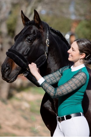 Riding Show Shirt CONTESSA - Long Sleeve, Technical Equestrian Show Apparel