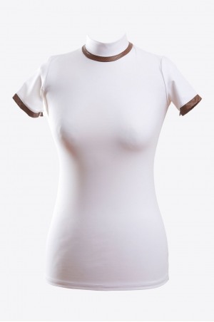152-310412 Cavalliera Professional SNAKE MAGNIFIQUE TECHNICAL Short Sleeve Show Shirt