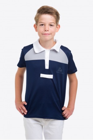 Turniershirt für Jungen MOSAIC KIDS - Kurzarm, Technische Turnierbekleidung