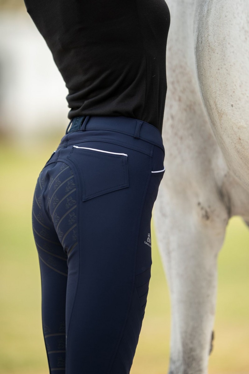 Women Horse Riding Pants Full Seat Silicone Equestrian Breeches