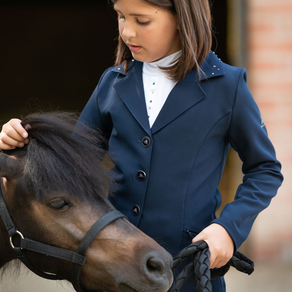 Cavalliera Turnierjacke CUSTOM CRYSTALLIZED KIDS