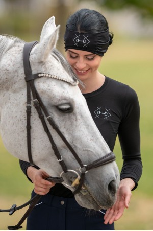 High Performance повязка на голову из технической ткани BIT - аксессуары для конного спорта
