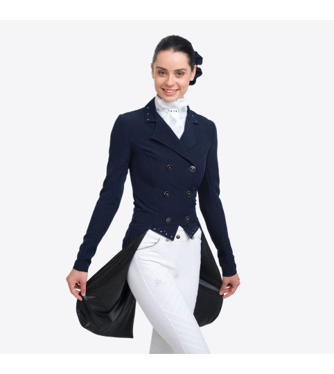 Dressurfrack CUSTOM CRYSTALLIZED - SECOND SKIN TECHNOLOGY, Softshell, Technische Reitsportbekleidung