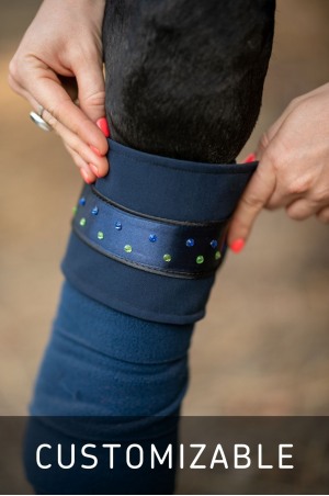 Bandagen für Pferde CUSTOM CRYSTALLIZED - Pferdausrüstung