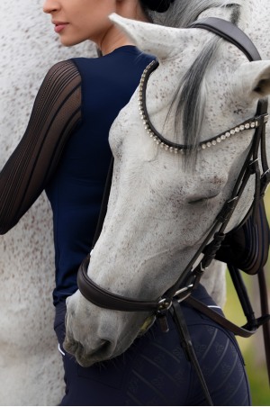 Technical Riding Top CASUAL CONTESSA - Long Sleeve, Technical Equestrian  Apparel