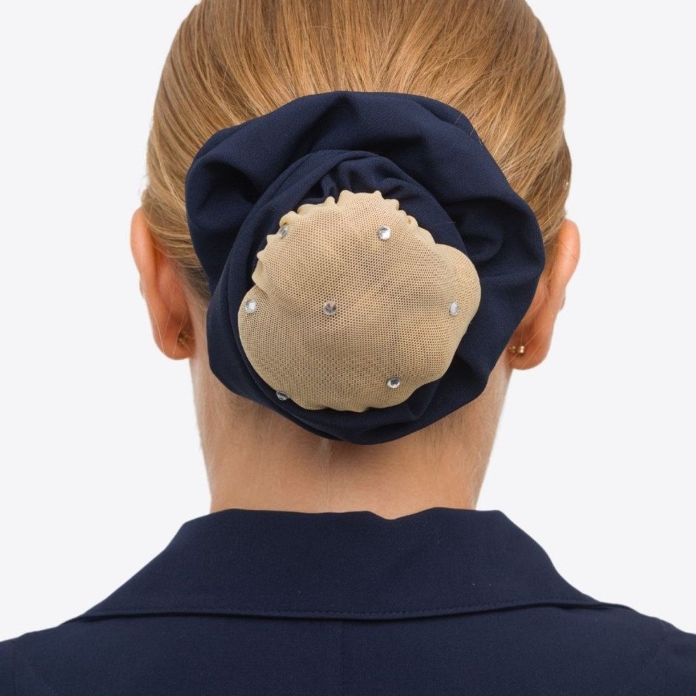 Cavalliera Hair Net with Scrunchy BUN Equestrian Hair Accessories