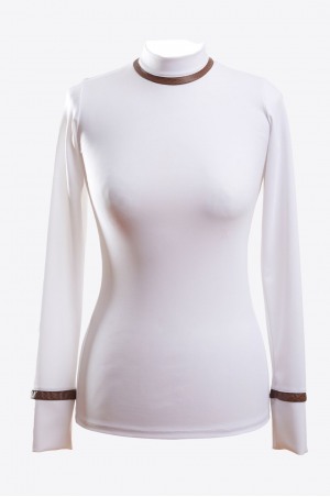 152-310413 Cavalliera Professional SNAKE MAGNIFIQUE TECHNICAL Long Sleeve Show Shirt