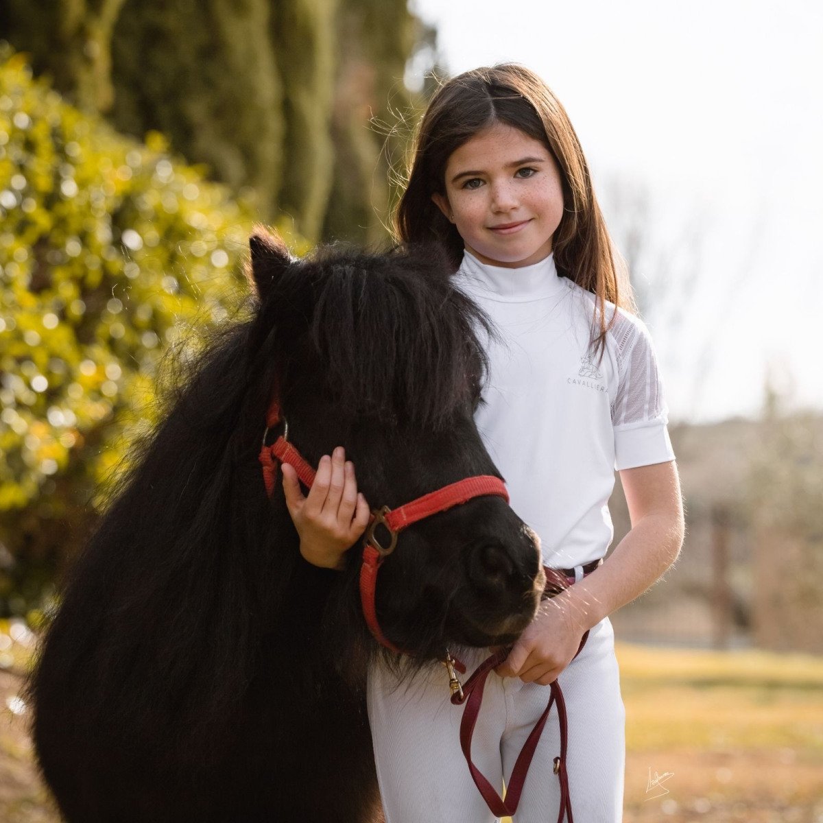 Női Lovas Versenying CONTESSA KIDS - Rövid ujjú