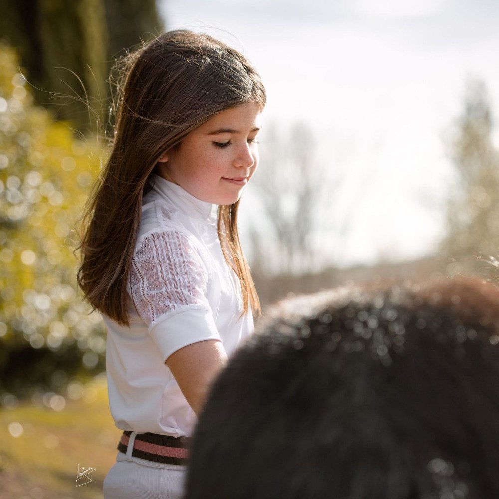 Női Lovas Versenying CONTESSA KIDS - Rövid ujjú