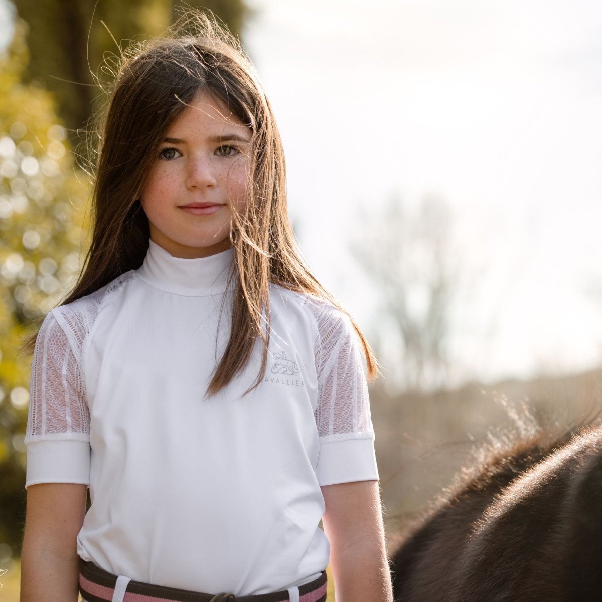 Riding Show Shirt CONTESSA KIDS - Short Sleeve
