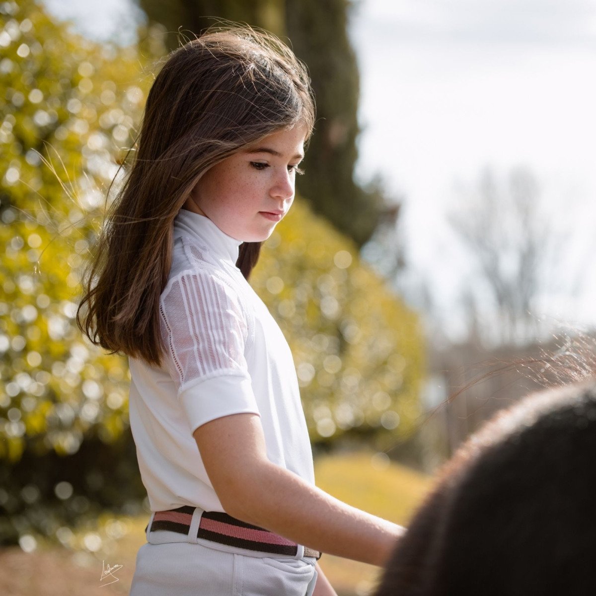 Riding Show Shirt CONTESSA KIDS - Short Sleeve