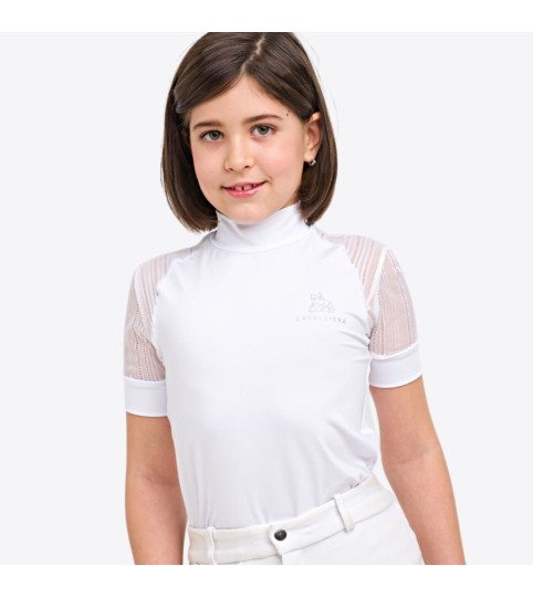 Turniershirt CONTESSA KIDS  -Kurzarm, Technische Turnierbekleidung