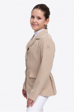Riding Show Jacket SUMMER LIGHT PURITY KIDS - Softshell, Technical Equestrian Show Apparel