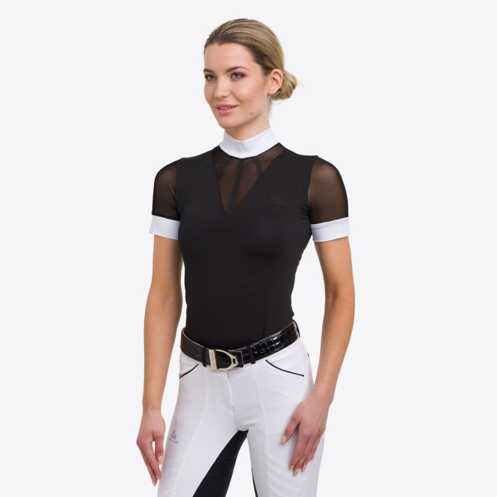 Cavalliera Riding Show Shirt NIGHTFALL short for Equestrian Women