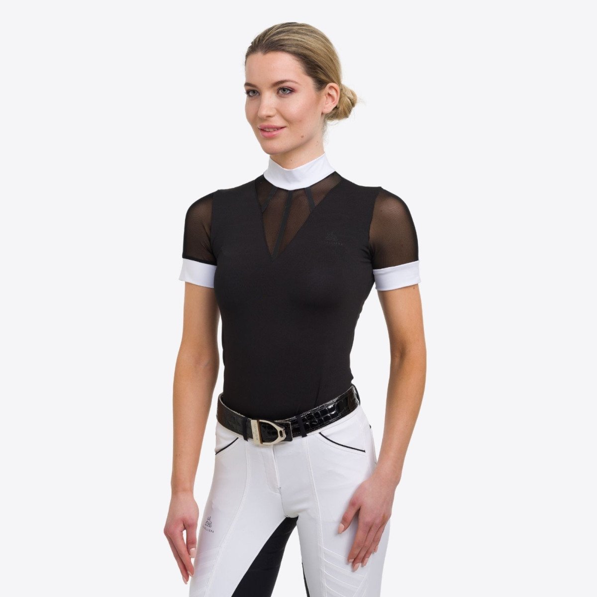 Cavalliera Riding Show Shirt NIGHTFALL short for Equestrian Women