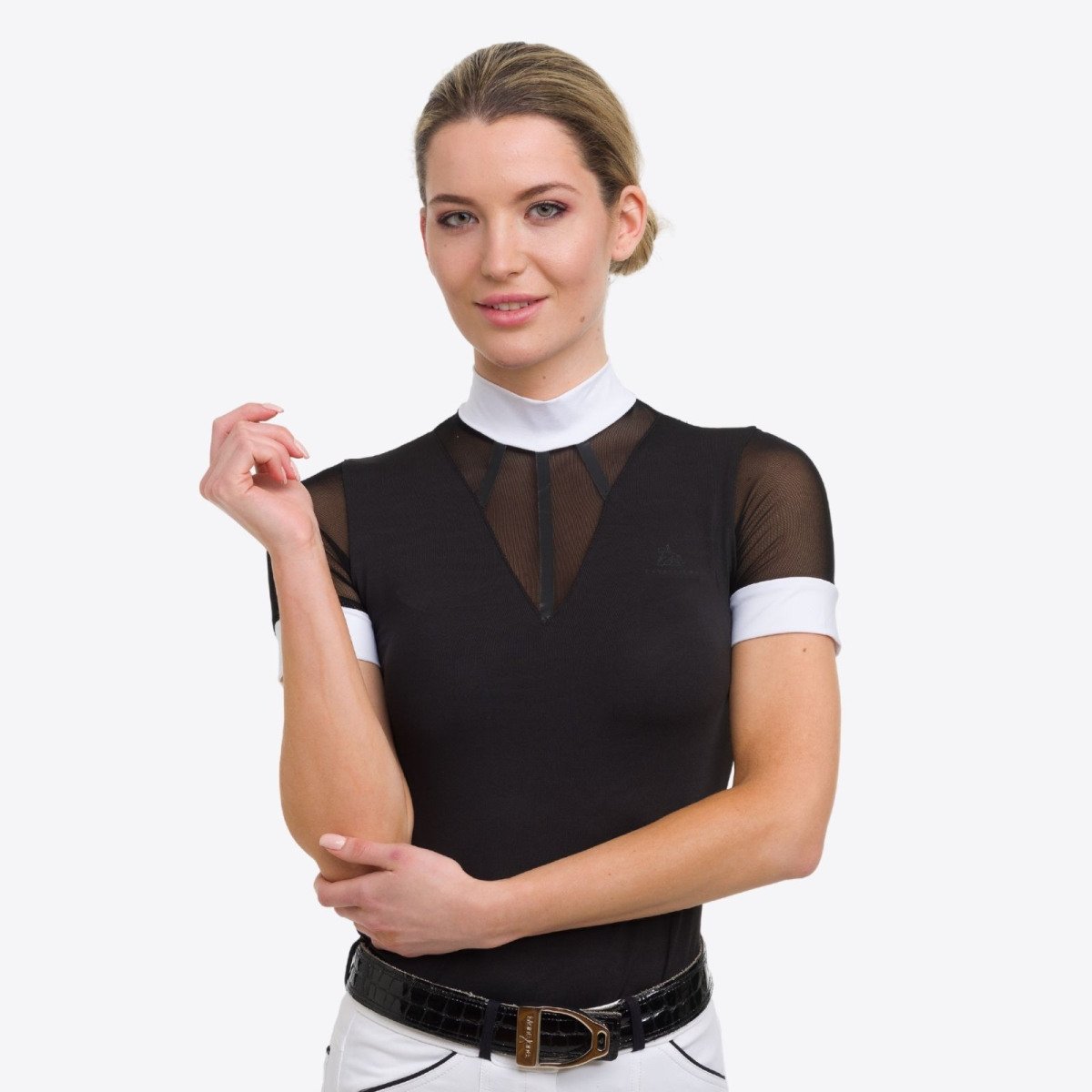 Cavalliera Riding Show Shirt NIGHTFALL short for Equestrian Women