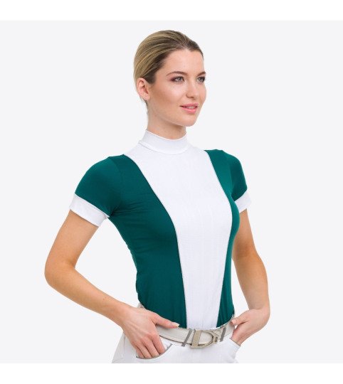 Riding Show Shirt QUEEN  - Short Sleeve, Technical Equestrian Apparel